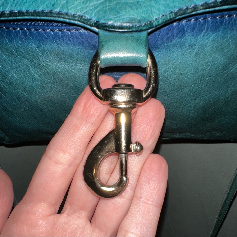 Rebecca Minkoff Mini MAC Teal - Picture 6 of 15